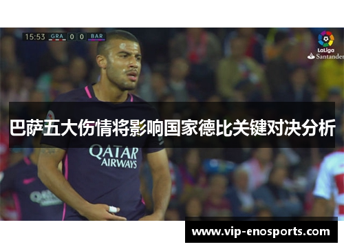 巴萨五大伤情将影响国家德比关键对决分析