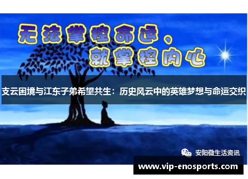 支云困境与江东子弟希望共生：历史风云中的英雄梦想与命运交织